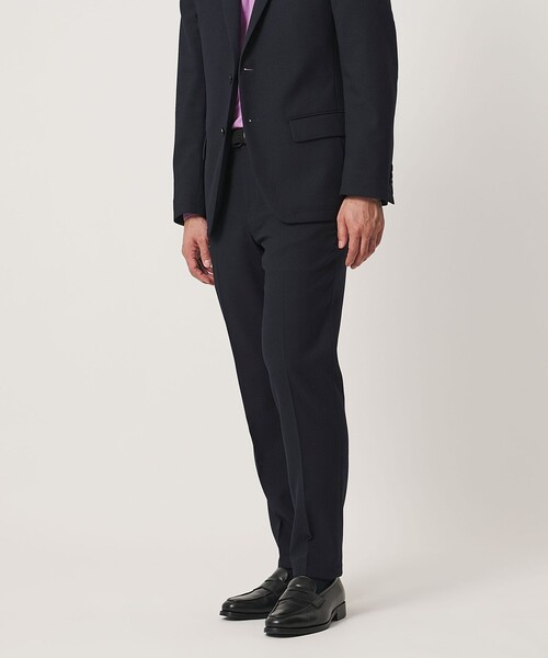 UNITED ARROWS(ユナイテッドアローズ)の「テックツイル ノープリーツ テーパードスラックス UA COZY ウォッシャブル ヨコストレッチ(スラックス・メンズ・ネイビー/モカ・M/S/L/XL)」の10枚目の写真