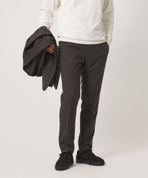 テックツイル ノープリーツ テーパードスラックス UA COZY ウォッシャブル ヨコストレッチ