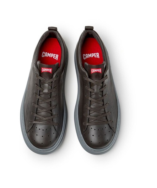 CAMPER（カンペール）の「[カンペール] RUNNER FOUR / レザースニーカー（スニーカー・メンズ・ダークグレー・27.0cm/28.0cm/27.5cm/25.0cm/25.5cm/26.0cm）」の4枚目の写真