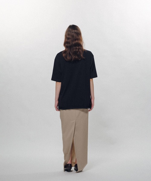 KEISUKEYOSHIDA(ケイスケヨシダ)の「Pocket SS T-shirt(Tシャツ/カットソー・レディース・ブラック/ホワイト・L/M)」の11枚目の写真
