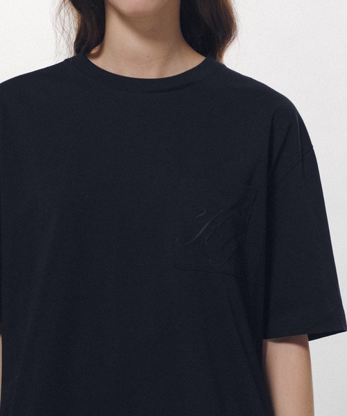 KEISUKEYOSHIDA(ケイスケヨシダ)の「Pocket SS T-shirt(Tシャツ/カットソー・レディース・ブラック/ホワイト・L/M)」の12枚目の写真