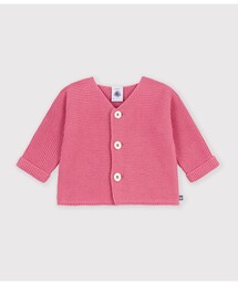 PETIT BATEAU | ガーター編みニットカーディガン(カーディガン/ボレロ)