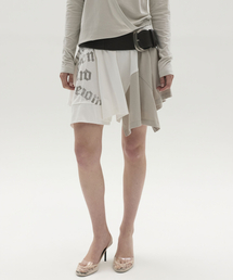 LCDC TM（エルシーディーシーティーエム）の「LAYERED PRINTED FRILL SKIRT (WHITE)（スカート）」