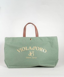 【VIOLAd'ORO/ヴィオラドーロ】帆布 キャンバスバッグ　トートバッグ