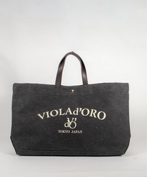 【VIOLAd'ORO/ヴィオラドーロ】帆布 キャンバスバッグ トートバッグ