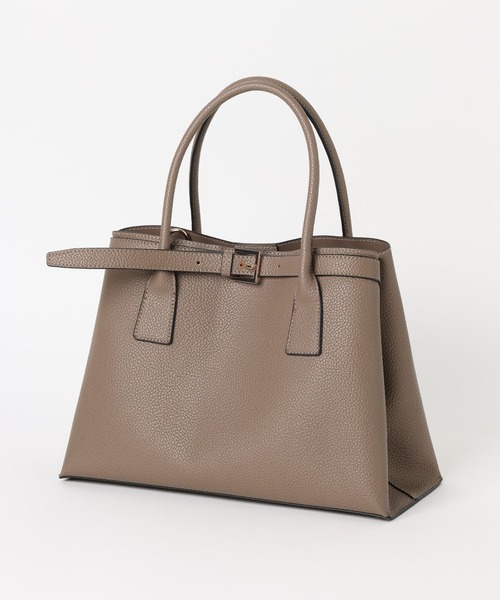 Andemiu(アンデミュウ)の「ベルトレザーBAG/1055985(トートバッグ・レディース・ブラック/ベージュ系その他・FREE)」の9枚目の写真
