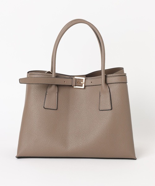 Andemiu(アンデミュウ)の「ベルトレザーBAG/1055985(トートバッグ・レディース・ブラック/ベージュ系その他・FREE)」の11枚目の写真