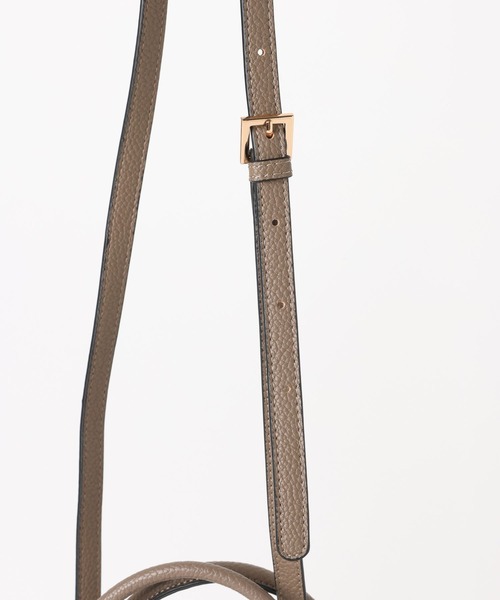 Andemiu(アンデミュウ)の「ベルトレザーBAG/1055985(トートバッグ・レディース・ブラック/ベージュ系その他・FREE)」の18枚目の写真