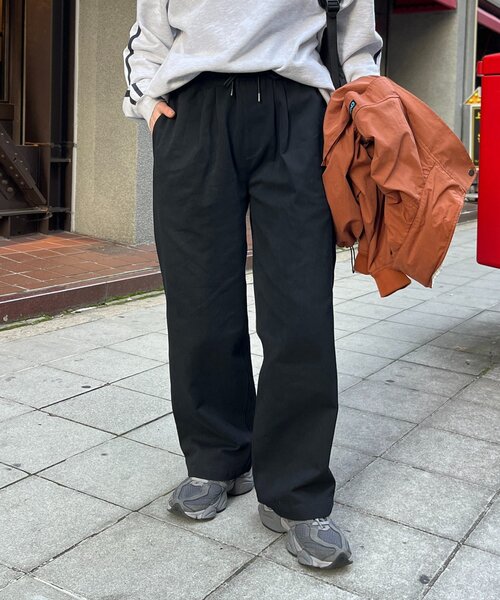 CPCM(シーピーシーエム)の「ツイルスケートパンツ(チノパンツ・レディース・ネイビー/ベージュ/ブラック・MEDIUM/LARGE)」の1枚目の写真