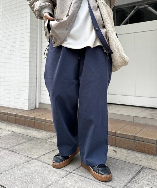 CPCM(シーピーシーエム)の「ツイルスケートパンツ(チノパンツ・レディース・ネイビー/ベージュ/ブラック・MEDIUM/LARGE)」の15枚目の写真