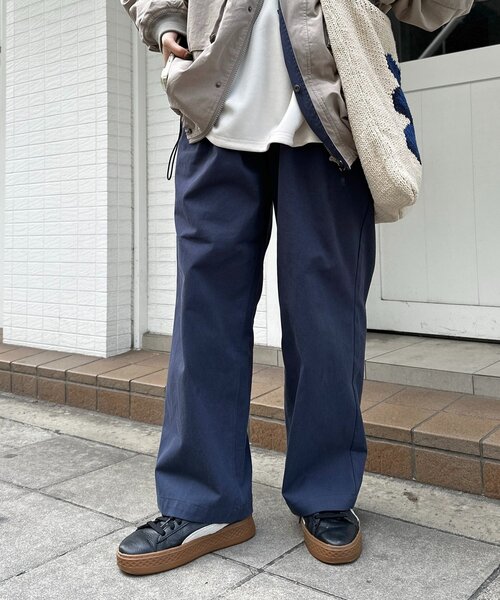 CPCM(シーピーシーエム)の「ツイルスケートパンツ(チノパンツ・レディース・ネイビー/ベージュ/ブラック・MEDIUM/LARGE)」の14枚目の写真