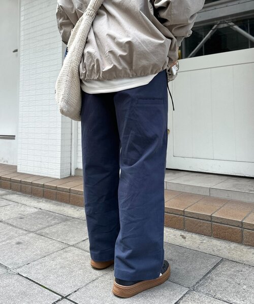 CPCM(シーピーシーエム)の「ツイルスケートパンツ(チノパンツ・レディース・ネイビー/ベージュ/ブラック・MEDIUM/LARGE)」の12枚目の写真