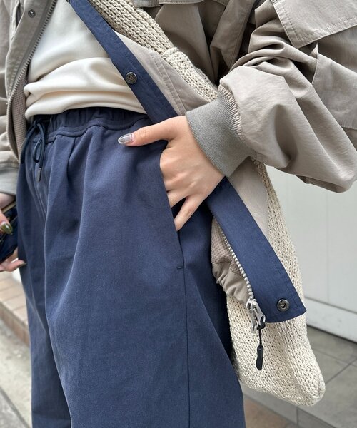 CPCM(シーピーシーエム)の「ツイルスケートパンツ(チノパンツ・レディース・ネイビー/ベージュ/ブラック・MEDIUM/LARGE)」の11枚目の写真