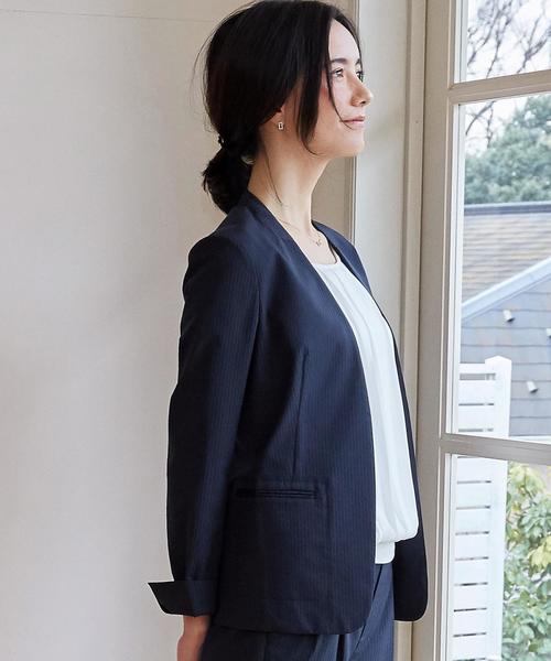 美品　グリーンレーベルリラクシング　現行　ピーコート　金ボタン　ネイビー 美品 グリーンレーベルリラクシング 現行 ピーコート 金ボタン