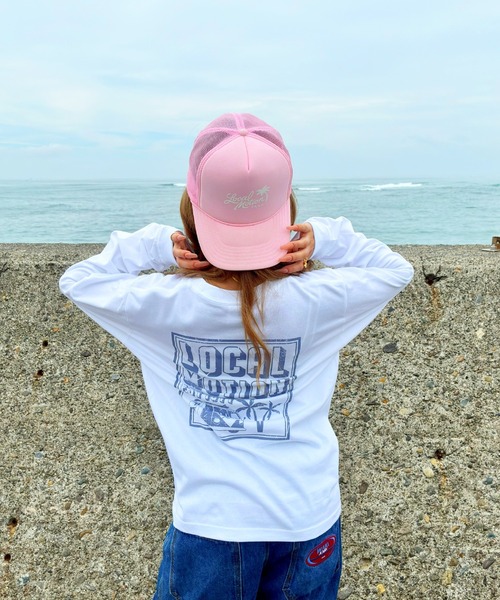 LOCALMOTION HAWAII(ローカルモーション ハワイ)の「オブロング長袖Tシャツ(Tシャツ/カットソー・メンズ・ブラック/ホワイト/ミント・SMALL/X-LARGE/LARGE/MEDIUM)」の4枚目の写真