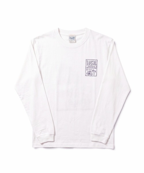 LOCALMOTION HAWAII(ローカルモーション ハワイ)の「オブロング長袖Tシャツ(Tシャツ/カットソー・メンズ・ブラック/ホワイト/ミント・SMALL/X-LARGE/LARGE/MEDIUM)」の8枚目の写真