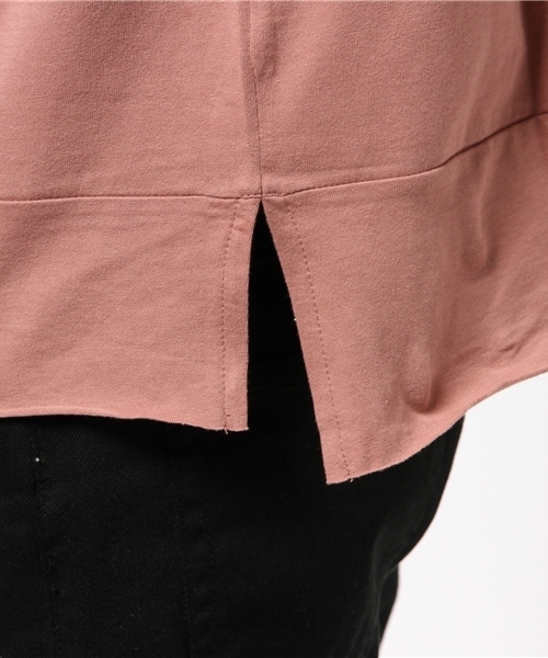 HARE（ハレ）の「カットプルオーバーパーカー８分袖(HARE)（パーカー・メンズ・オフホワイト/ブラック/ピンク・SMALL/MEDIUM）」の21枚目の写真