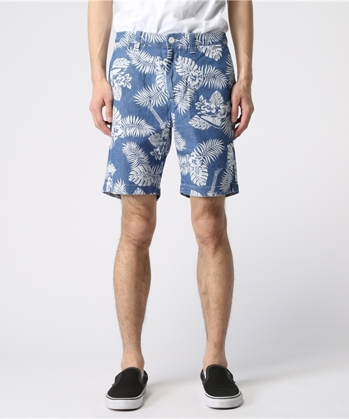 HYSTERIC GLAMOUR（ヒステリックグラマー）の「TROPIC GUITAR総柄 ショートPT（その他パンツ・メンズ・ブルー系その他/ブラック系その他・SMALL/LARGE/MEDIUM）」の8枚目の写真