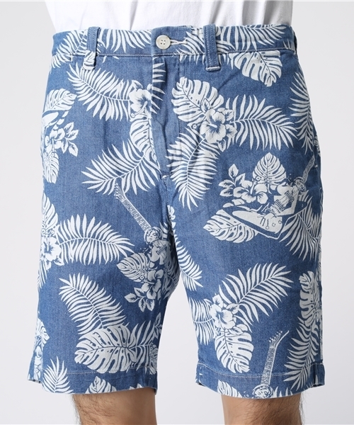 HYSTERIC GLAMOUR（ヒステリックグラマー）の「TROPIC GUITAR総柄 ショートPT（その他パンツ・メンズ・ブルー系その他/ブラック系その他・SMALL/LARGE/MEDIUM）」の9枚目の写真