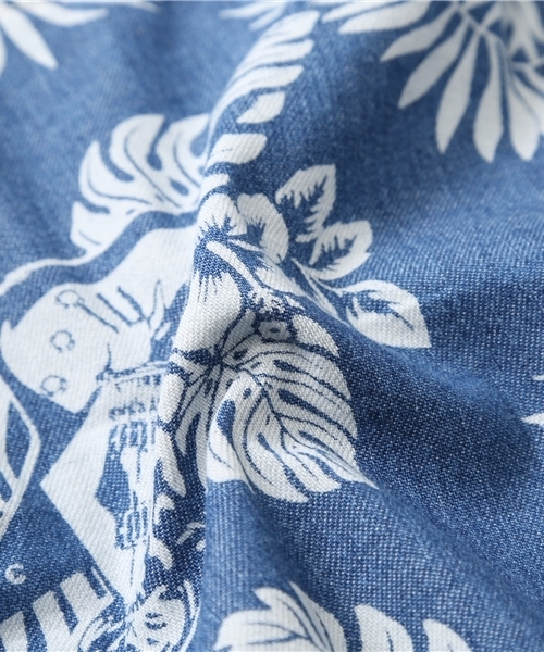 HYSTERIC GLAMOUR（ヒステリックグラマー）の「TROPIC GUITAR総柄 ショートPT（その他パンツ・メンズ・ブルー系その他/ブラック系その他・SMALL/LARGE/MEDIUM）」の5枚目の写真