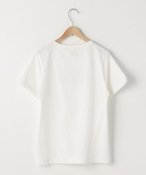 coen（コーエン）の「マリンプリントTシャツ（Tシャツ/カットソー・レディース・ホワイト/ネイビー・LARGE/MEDIUM）」の5枚目の写真