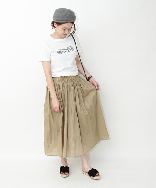 coen（コーエン）の「マリンプリントTシャツ（Tシャツ/カットソー・レディース・ホワイト/ネイビー・LARGE/MEDIUM）」の8枚目の写真