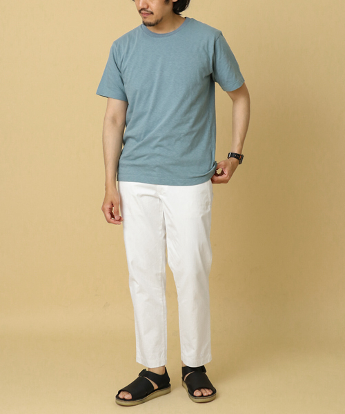 URBAN RESEARCH DOORS MENS(アーバンリサーチ ドアーズ メンズ)の「FORK&SPOON Downproof TaperedTrousers(その他パンツ・メンズ・オフホワイト/ゴールド/ネイビー・4/5)」の21枚目の写真