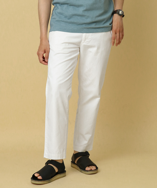 URBAN RESEARCH DOORS MENS(アーバンリサーチ ドアーズ メンズ)の「FORK&SPOON Downproof TaperedTrousers(その他パンツ・メンズ・オフホワイト/ゴールド/ネイビー・4/5)」の22枚目の写真