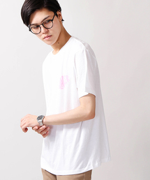 WEGO/ワンポイントプリントTシャツ