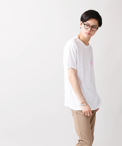 WEGO(ウィゴー)の「WEGO/ワンポイントプリントTシャツ(Tシャツ/カットソー・メンズ・その他6/その他1/その他2/その他3/その他5/その他4・LARGE/MEDIUM)」の8枚目の写真