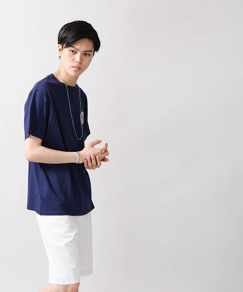WEGO(ウィゴー)の「WEGO/ワンポイントプリントTシャツ(Tシャツ/カットソー・メンズ・その他6/その他1/その他2/その他3/その他5/その他4・LARGE/MEDIUM)」の10枚目の写真