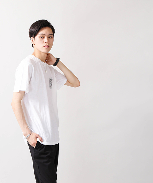 WEGO(ウィゴー)の「WEGO/ワンポイントプリントTシャツ(Tシャツ/カットソー・メンズ・その他6/その他1/その他2/その他3/その他5/その他4・LARGE/MEDIUM)」の13枚目の写真