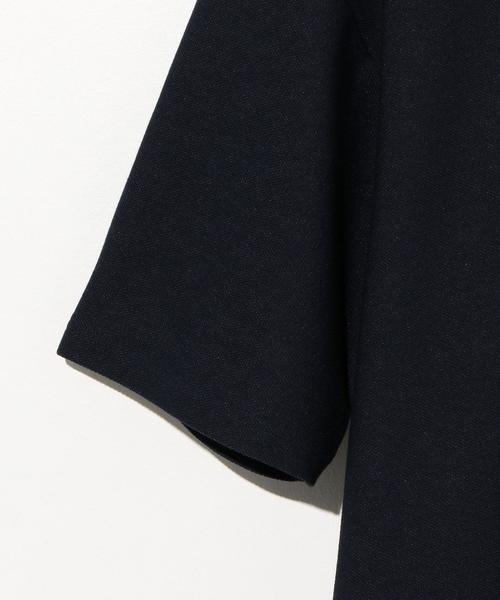 green label relaxing(グリーンレーベルリラクシング)の「『BRACTMENT(ブラクトメント)』 ビッグポロシャツ 5SL ◆(ポロシャツ・メンズ・ホワイト/ベージュ/ネイビー・40/38/36)」の11枚目の写真