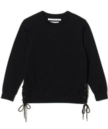 【White mountaineering】 レースアップスウェットシャツ/WL1871502