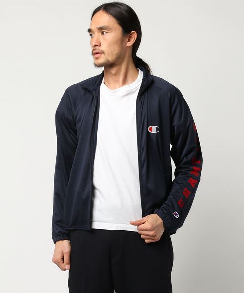 Champion(チャンピオン)の「【Champion/チャンピオン】メンズ DRY GRID ジップジャケット TRAINING(その他アウター・メンズ・ネイビー/ブラック/グレー・MEDIUM/LARGE/X-LARGE)」の3枚目の写真