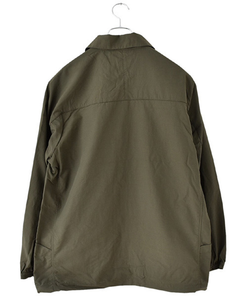 HOUSTON（ヒューストン）の「【HOUSTON】COACH JACKET/ナイロン　コーチジャケット（ナイロンジャケット・メンズ・その他/ウッド/オリーブドラブ/その他1/ブラック・LARGE/MEDIUM/X-LARGE）」の17枚目の写真