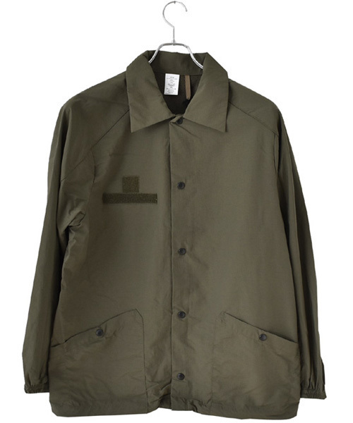 HOUSTON（ヒューストン）の「【HOUSTON】COACH JACKET/ナイロン　コーチジャケット（ナイロンジャケット・メンズ・その他/ウッド/オリーブドラブ/その他1/ブラック・LARGE/MEDIUM/X-LARGE）」の16枚目の写真