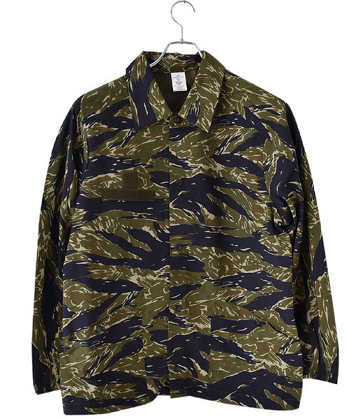 HOUSTON（ヒューストン）の「【HOUSTON】COACH JACKET/ナイロン　コーチジャケット（ナイロンジャケット・メンズ・その他/ウッド/オリーブドラブ/その他1/ブラック・LARGE/MEDIUM/X-LARGE）」の11枚目の写真