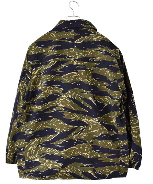 HOUSTON（ヒューストン）の「【HOUSTON】COACH JACKET/ナイロン　コーチジャケット（ナイロンジャケット・メンズ・その他/ウッド/オリーブドラブ/その他1/ブラック・LARGE/MEDIUM/X-LARGE）」の10枚目の写真