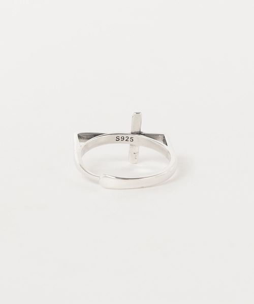 Burner（バーナー）の「【14 BURNER SELECT】９２５シルバー　ユニセックス　変形　デザイン　リング（リング・レディース・シルバー系その他/シルバー系その他3/シルバー/シルバー系その他2・FREE）」の6枚目の写真