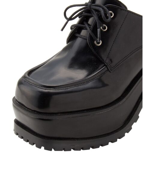 EMODA(エモダ)の「Wソールバルキーサボ(ローファー・レディース・ブラック/キャメル・SMALL/MEDIUM/LARGE)」の8枚目の写真