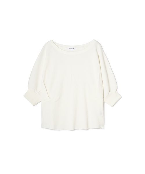 NATURAL BEAUTY BASIC（ナチュラルビューティーベーシック）の「ワッフルプルオーバー（Tシャツ/カットソー・レディース・パープル/オフホワイト/グレー系その他・MEDIUM）」の11枚目の写真
