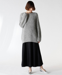 ReineⅡ モヘアボートネックプルオーバー