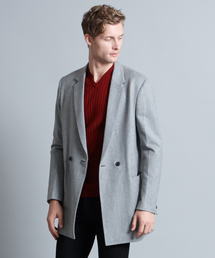 5351 POUR LES HOMMES | ケニーツイードロングジャケット(テーラードジャケット)