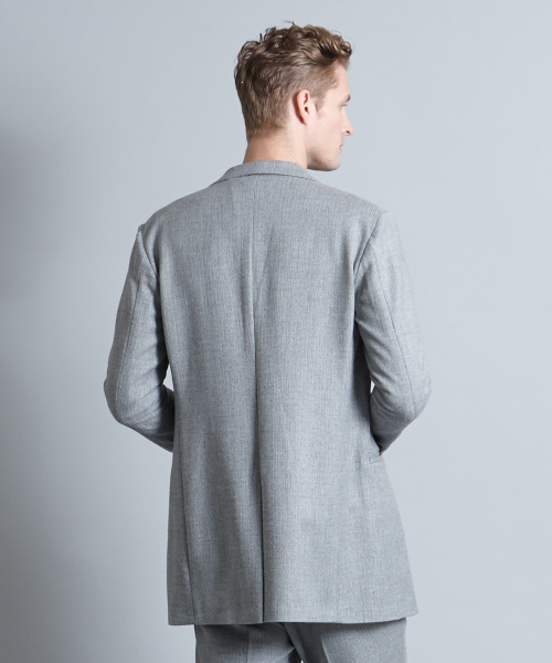 5351 POUR LES HOMMES（ゴーサンゴーイチプールオム）の「ケニーツイードロングジャケット（テーラードジャケット・メンズ・ブラック/グレー・44/46/48）」の6枚目の写真