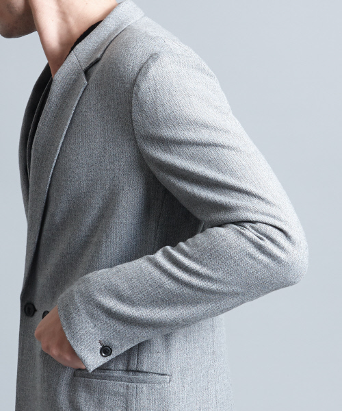 5351 POUR LES HOMMES（ゴーサンゴーイチプールオム）の「ケニーツイードロングジャケット（テーラードジャケット・メンズ・ブラック/グレー・44/46/48）」の7枚目の写真