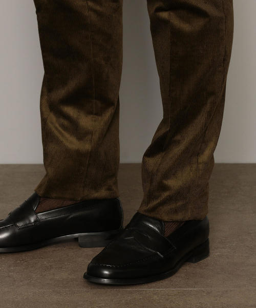 green label relaxing（グリーンレーベルリラクシング）の「[デュカ ヴィスコンティ] DUCA VISCONTI コーデュロイ RG 1プリーツ パンツ ◆（スラックス・メンズ・ブラウン/ロイヤルブルー・80ｃｍ/72cm/76ｃｍ/88ｃｍ/84ｃｍ）」の10枚目の写真