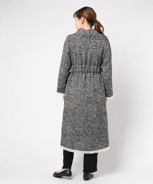 NINE（ナイン）の「ラメツイードガウンコート（その他アウター）」 - WEAR