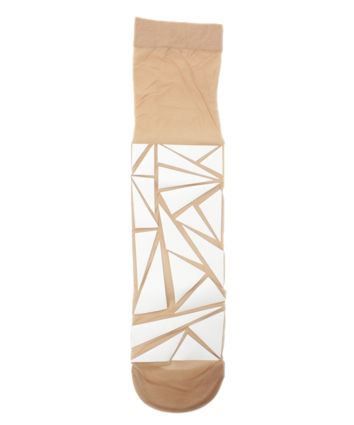proef（プロエフ）の「【proef】Triangle socks（ソックス/靴下・レディース・レッド/ブラック/ホワイト・FREE）」の4枚目の写真