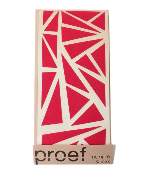 proef（プロエフ）の「【proef】Triangle socks（ソックス/靴下・レディース・レッド/ブラック/ホワイト・FREE）」の11枚目の写真